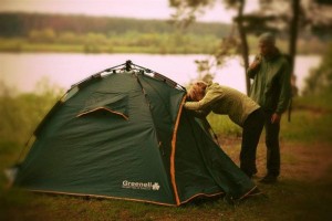 Зеленая палатка
